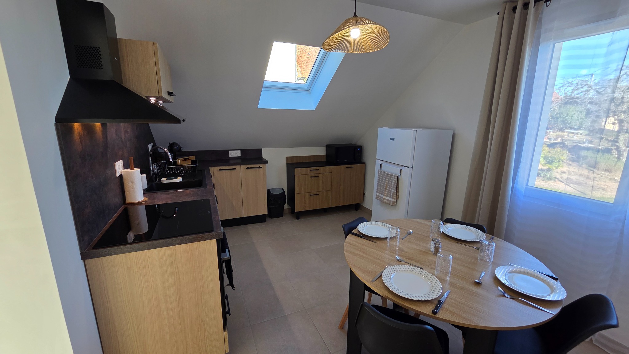 La cuisine équipée — appartement G au 5 Lalo