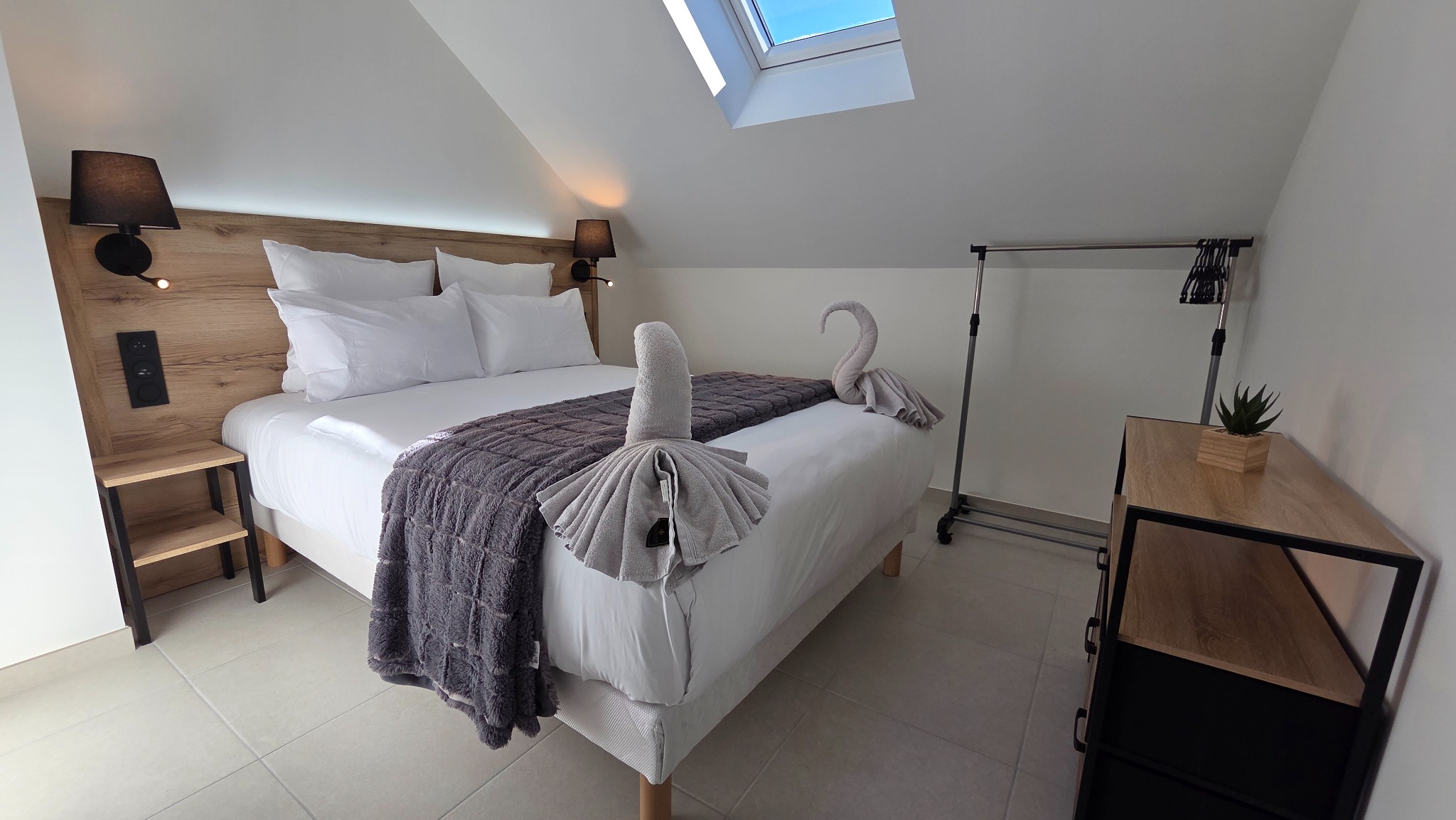 La chambre séparée — appartement D au 5 Lalo